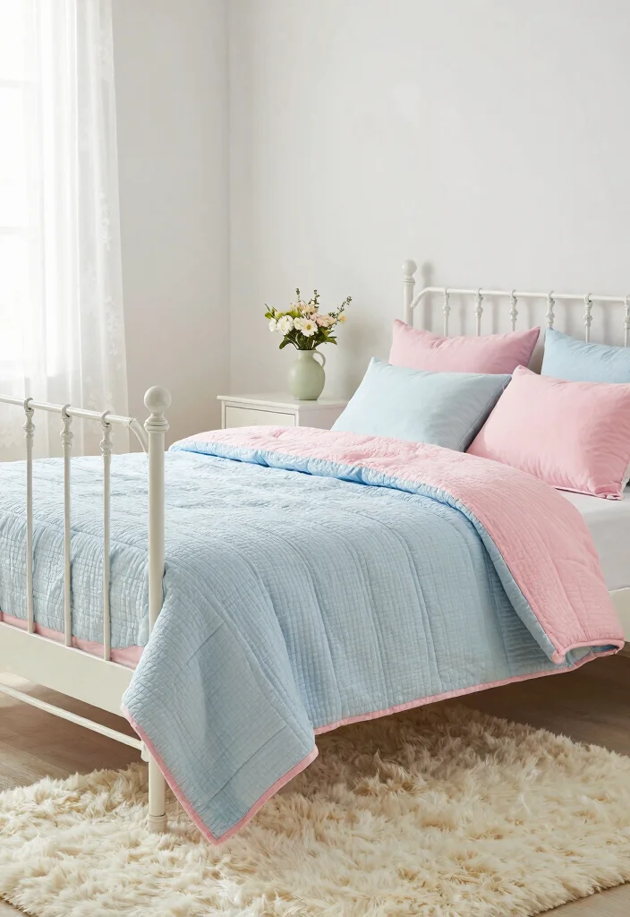 14 Rail Fence Quilt Ideas With Rustic Pattern Charm 4 14 Rail Fence Quilt Ideas With Rustic Pattern Charm - 4. Soft Pastels for a Cozy Vibe 1