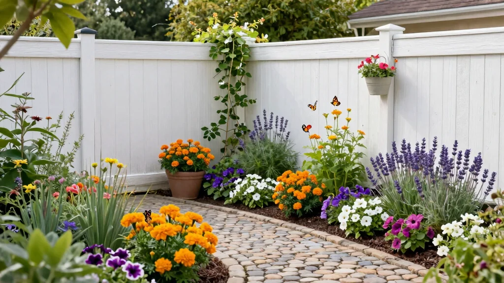 15 Border Gardens Along Fence Ideas With Lush Layers