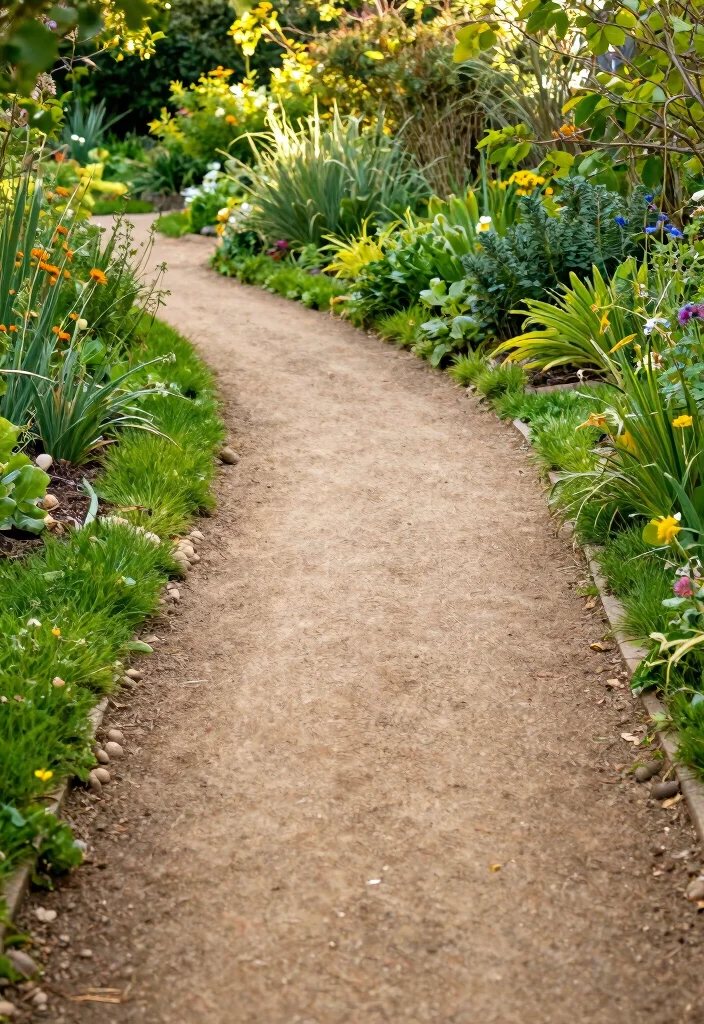 15 Dirt Backyard Ideas That Look Surprisingly Stylish - 1. Earthy Pathways 1