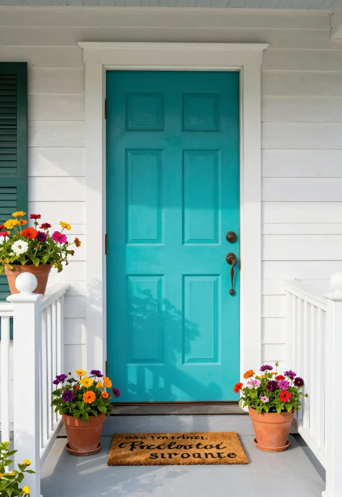 15 Front Porch Renovation Ideas That Transform Your Entry 1 15 Front Porch Renovation Ideas That Transform Your Entry - 1. Embrace Color with a Fresh Coat of Paint 1