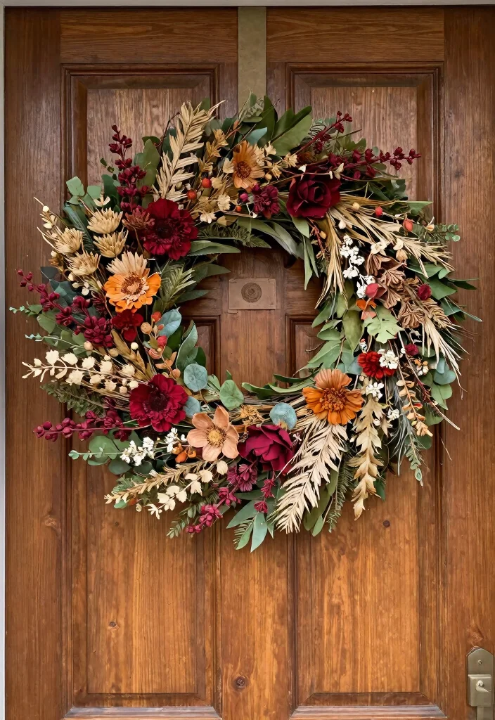 15 Front Porch Renovation Ideas That Transform Your Entry 10 15 Front Porch Renovation Ideas That Transform Your Entry - 10. Create a Seasonal Wreath 1