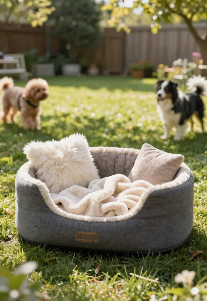 15 Half Barrel Planter Ideas With Rustic Charm 12 15 Half Barrel Planter Ideas With Rustic Charm - 12. Unique Pet Bed 1