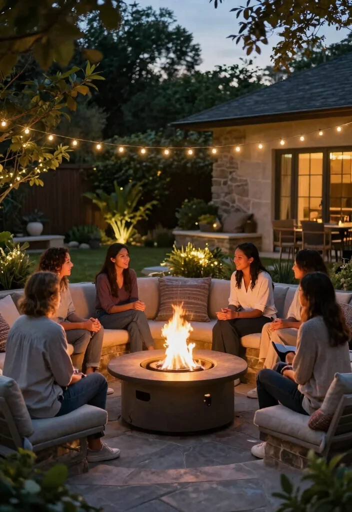 15 Portable Fire Pit Ideas That Move With You 12 15 Portable Fire Pit Ideas That Move With You - 12. Fire Pit with Built-in Seating 1