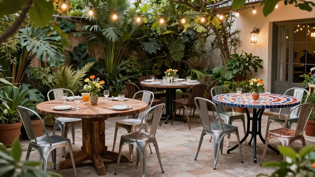 15 Round Patio Table Ideas That Feel Intimate & Stylish