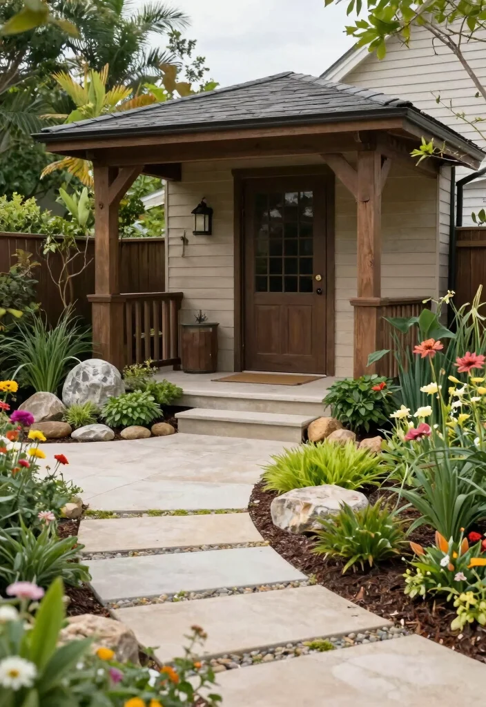 15 Small Side Porch Ideas That Make the Most of Narrow Spaces 14 15 Small Side Porch Ideas That Make the Most of Narrow Spaces - 14. Porch Landscape Strategies 1