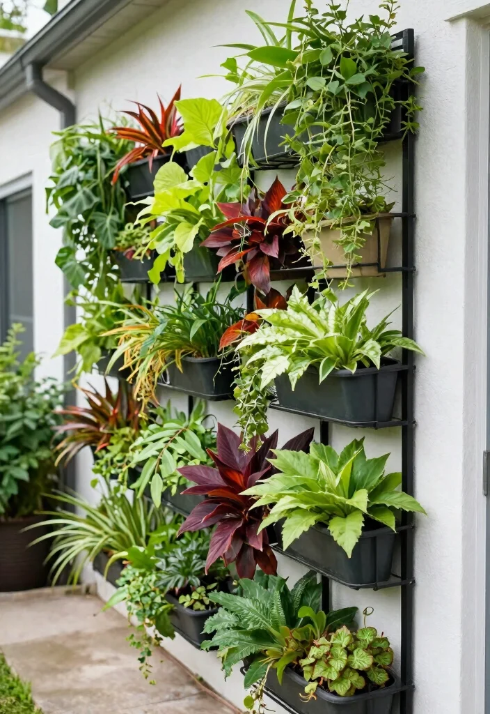 15 Small Side Porch Ideas That Make the Most of Narrow Spaces 2 15 Small Side Porch Ideas That Make the Most of Narrow Spaces - 2. Vertical Garden 1