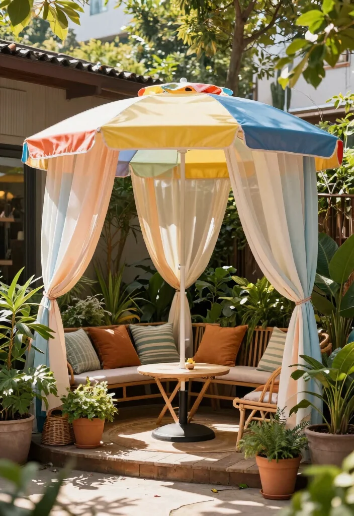 15 Small Side Porch Ideas That Make the Most of Narrow Spaces 9 15 Small Side Porch Ideas That Make the Most of Narrow Spaces - 9. Creative Shade Solutions 1