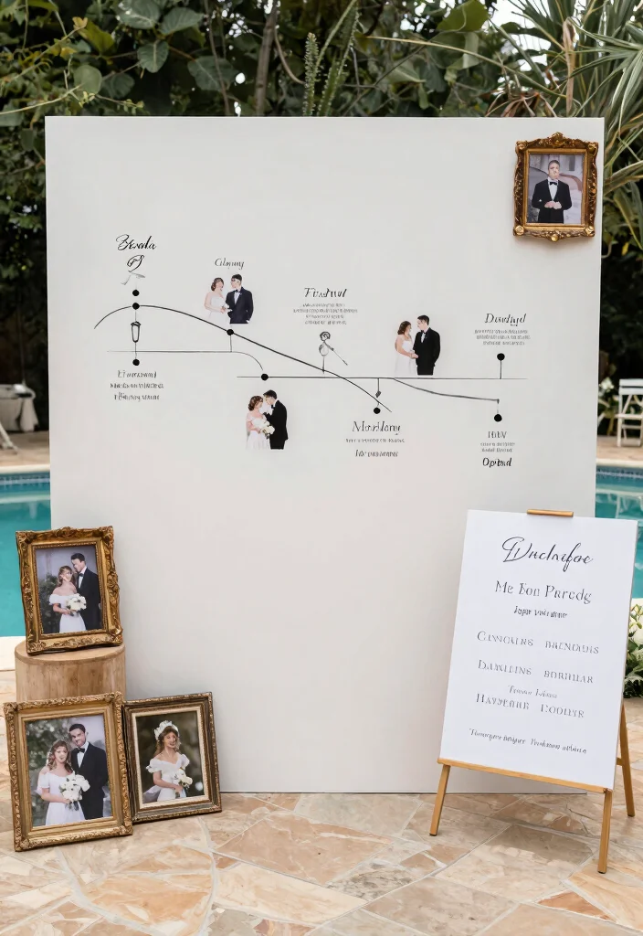 16 Backyard Wedding Pool Ideas With Dreamy Ambience 10 16 Backyard Wedding Pool Ideas With Dreamy Ambience - 10. Personalized Décor 1