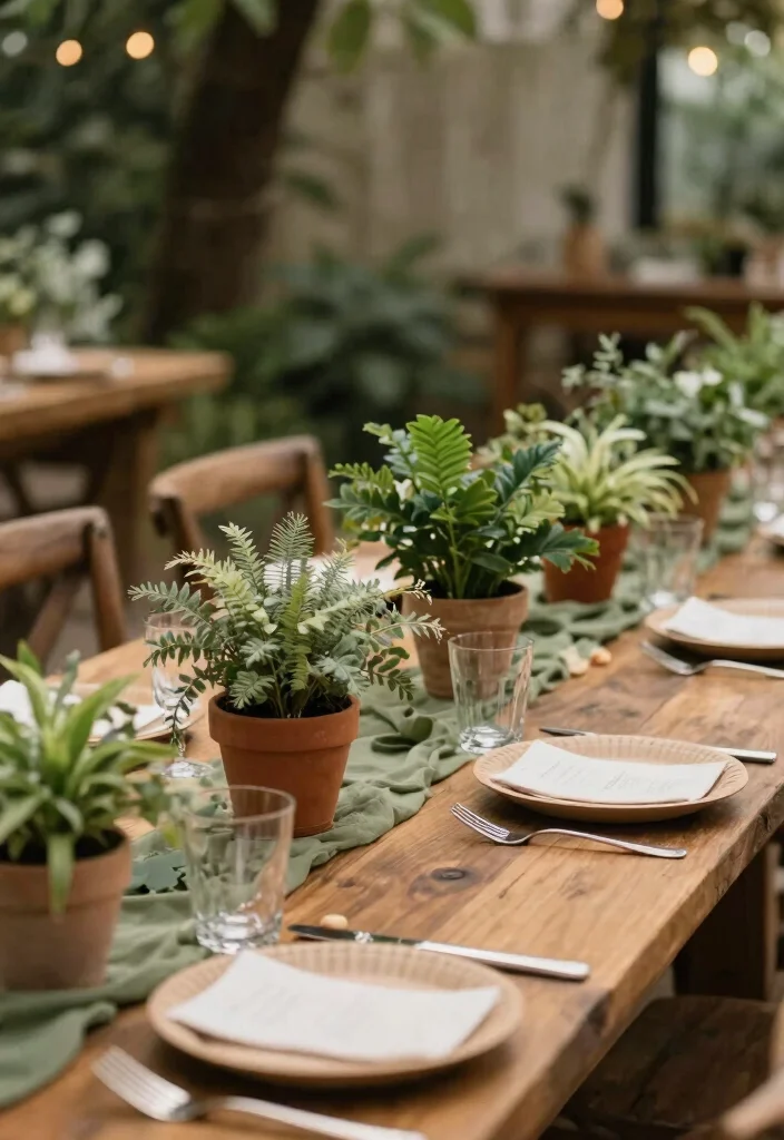 16 Backyard Wedding Pool Ideas With Dreamy Ambience 16 16 Backyard Wedding Pool Ideas With Dreamy Ambience - 16. Eco-Friendly Decor 1