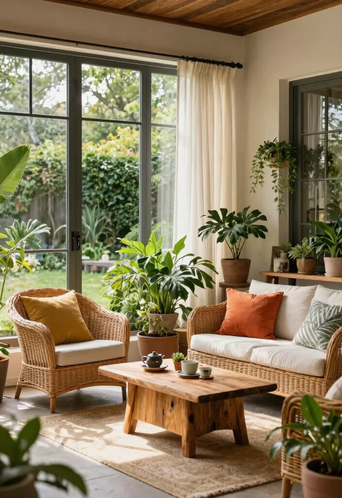 16 Closed in Porch Ideas That Feel Warm Year Round 3 16 Closed in Porch Ideas That Feel Warm Year Round - 3. Indoor-Outdoor Fusion 1