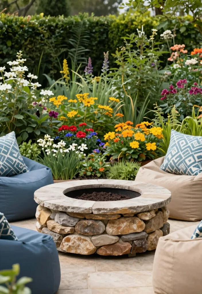 16 Fire Pit Basket Ideas With Industrial Edge 4 16 Fire Pit Basket Ideas With Industrial Edge - 4. Stylish Stone Basket 1