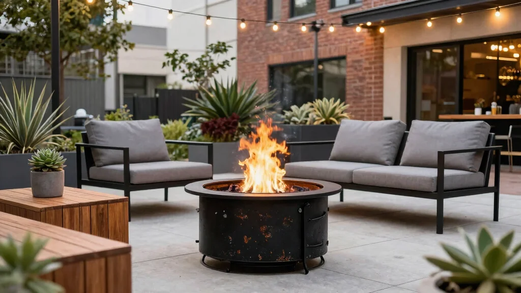 16 Fire Pit Basket Ideas With Industrial Edge