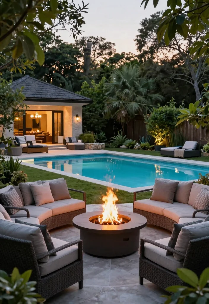 16 Fire Pit Near Pool Ideas With Resort Vibes 17 16 Fire Pit Near Pool Ideas With Resort Vibes - Conclusion 1