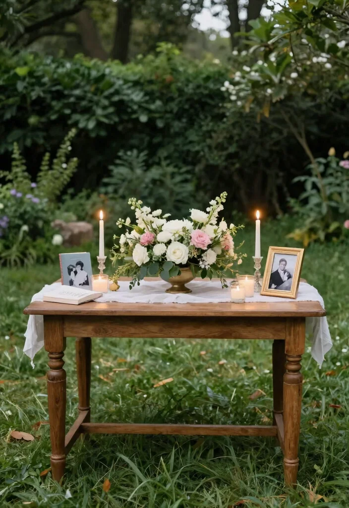 16 Intimate Backyard Wedding Ideas With Romantic Charm 12 16 Intimate Backyard Wedding Ideas With Romantic Charm - 12. Sweetheart Table 1