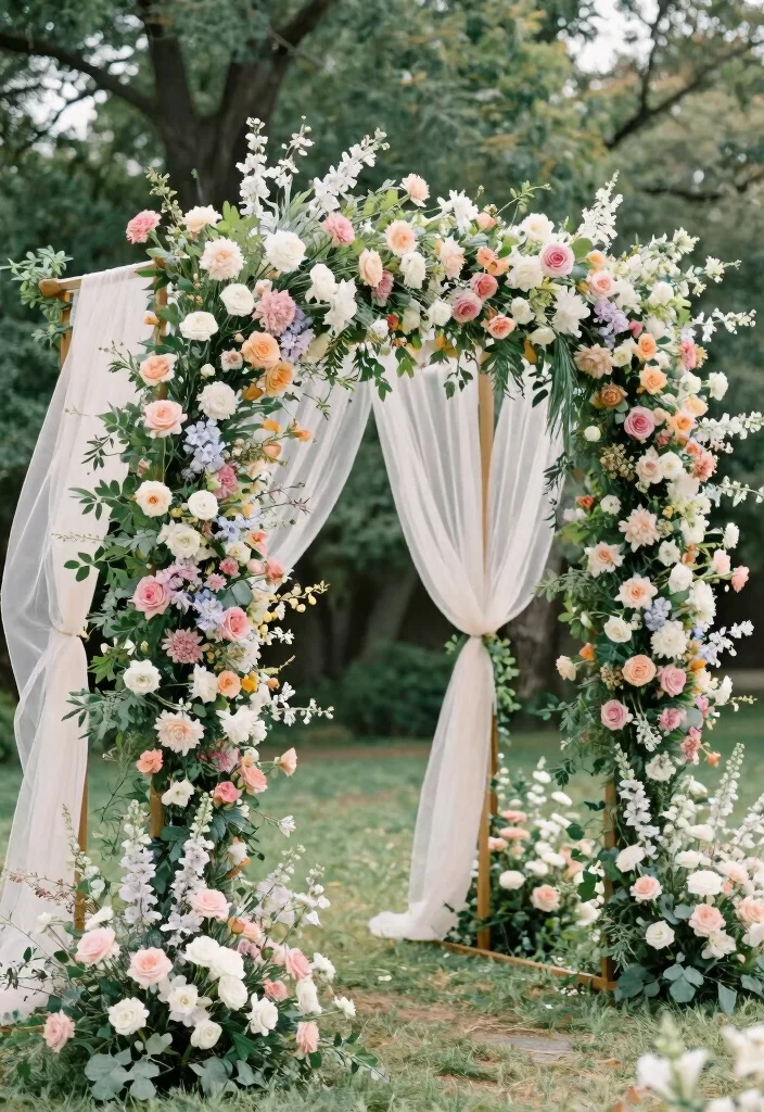 16 Intimate Backyard Wedding Ideas With Romantic Charm 4 16 Intimate Backyard Wedding Ideas With Romantic Charm - 4. Floral Arbors and Archways 1