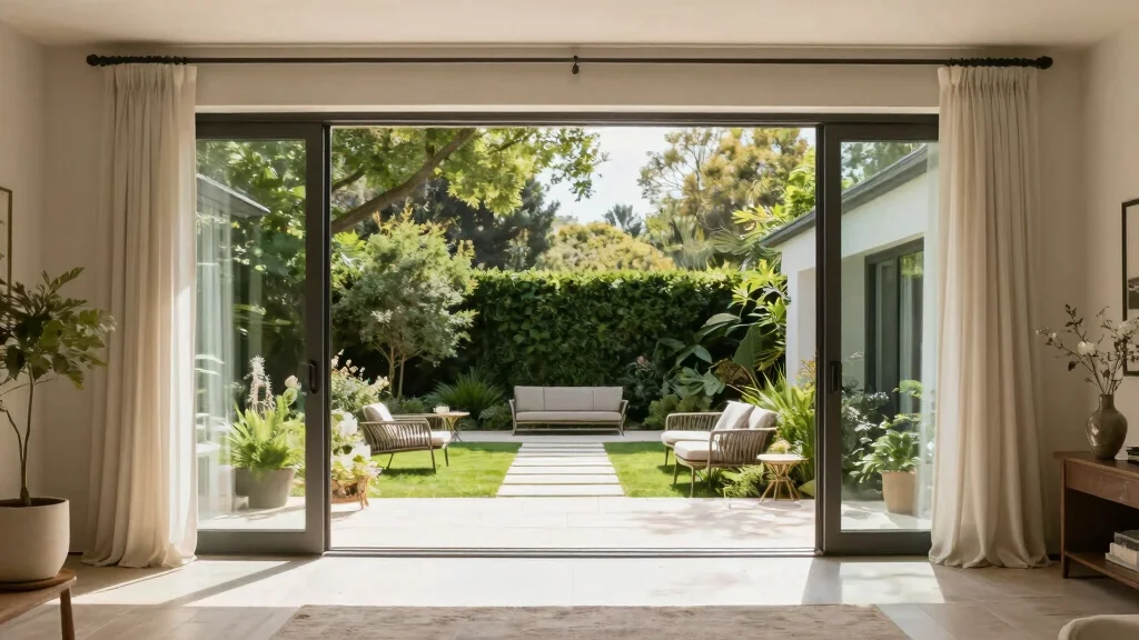 16 Large Sliding Glass Doors Patio Ideas That Blur Indoors & Out