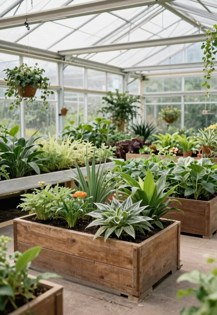 16 Tall Planter Boxes Ideas That Add Height & Drama - 15. Greenhouse Tall Planter Boxes 1