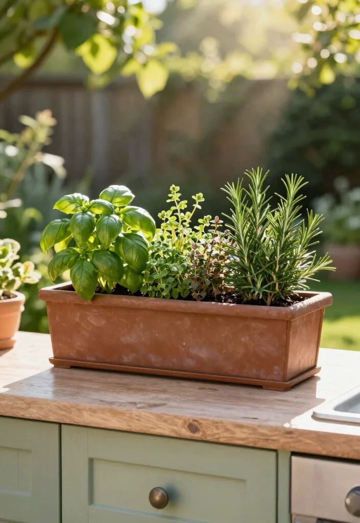 16 Tall Planter Boxes Ideas That Add Height & Drama - 4. Elevated Herb Planter Boxes 1