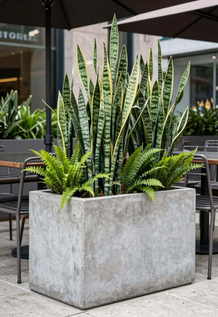16 Tall Planter Boxes Ideas That Add Height & Drama - 5. Industrial Style Tall Planter Boxes 1