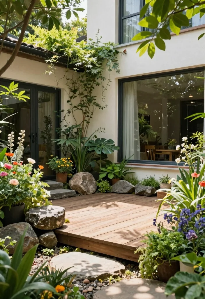 17 Backyard Design Ideas That Transform Any Outdoor Space 11 17 Backyard Design Ideas That Transform Any Outdoor Space - 11. Biophilic Design Elements 1