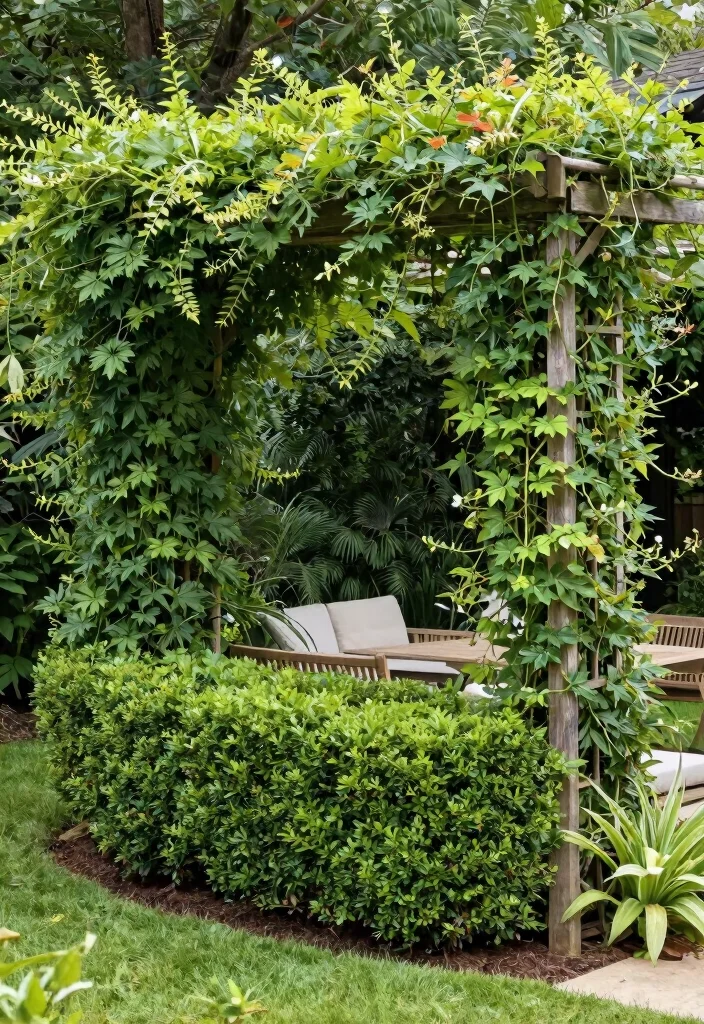 17 Backyard Design Ideas That Transform Any Outdoor Space 15 17 Backyard Design Ideas That Transform Any Outdoor Space - 15. Natural Privacy Screens 1