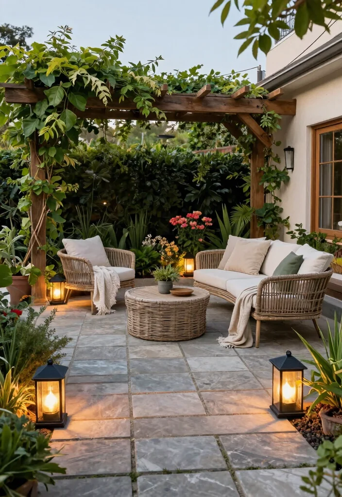17 Backyard Design Ideas That Transform Any Outdoor Space 2 17 Backyard Design Ideas That Transform Any Outdoor Space - 2. Sustainable Patio Design 1