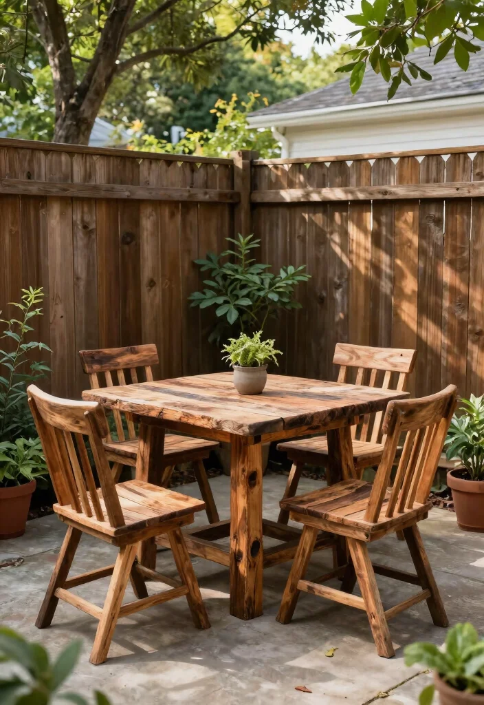17 Backyard Design Ideas That Transform Any Outdoor Space 4 17 Backyard Design Ideas That Transform Any Outdoor Space - 4. Reclaimed Wood Features 1