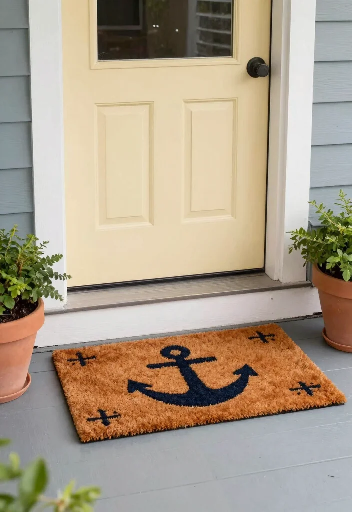 17 Cape Cod Front Porch Ideas With Classic Coastal Charm 12 17 Cape Cod Front Porch Ideas With Classic Coastal Charm - 12. Inviting Welcome Mats 1