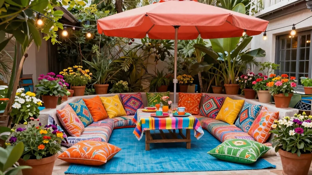17 Colorful Patio Decor Ideas That Pop Beautifully