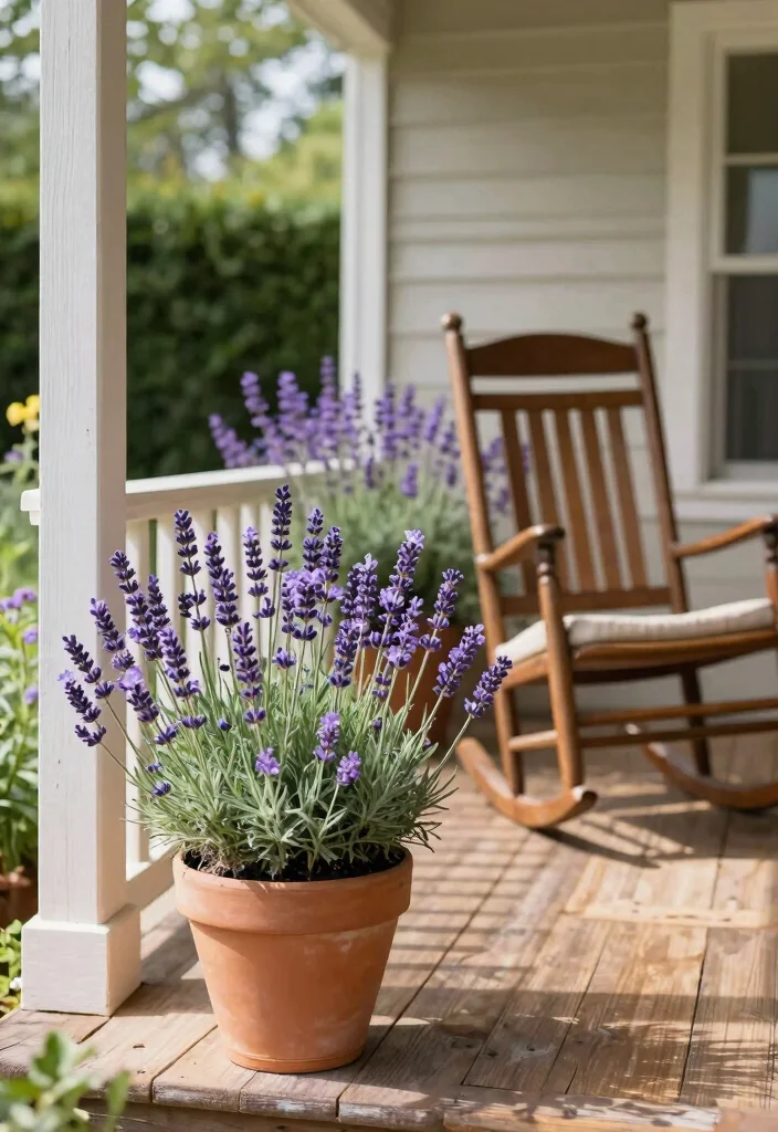 17 Front Porch Flowers 2026 Trending Ideas That Boost Curb Appeal 4 17 Front Porch Flowers 2026 Trending Ideas That Boost Curb Appeal - 4. Lush Lavender for a Fragrant Touch 1