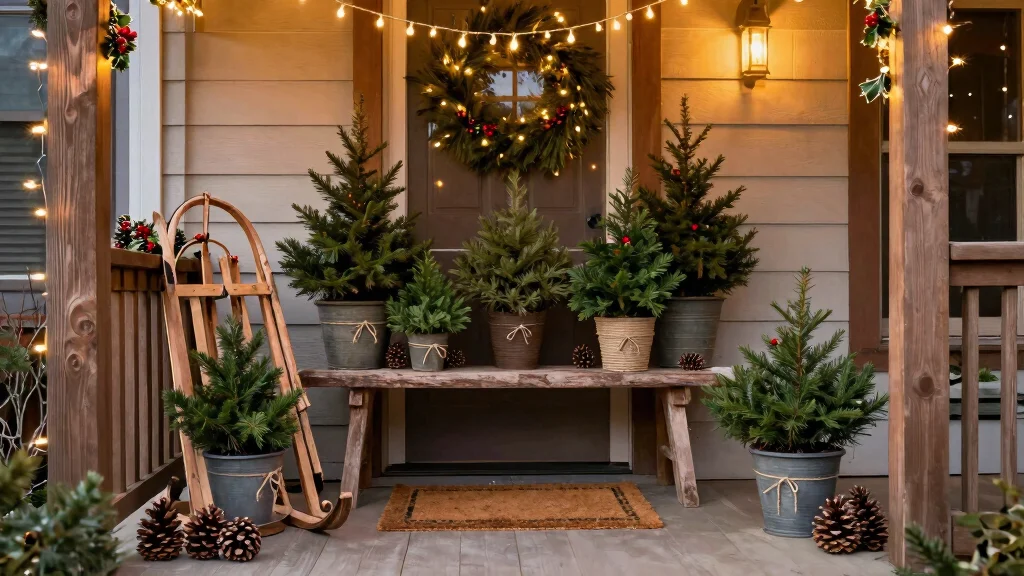 17 Holiday Front Porch Decor Ideas That Sparkle Bright