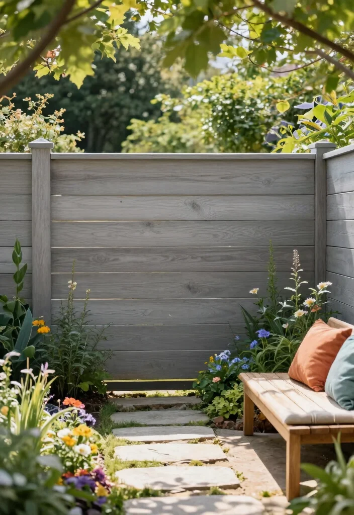 17 Slat Fence Horizontal Ideas With Sleek Modern Lines 1 17 Slat Fence Horizontal Ideas With Sleek Modern Lines - 1. Minimalist Charm with Ash Wood 1