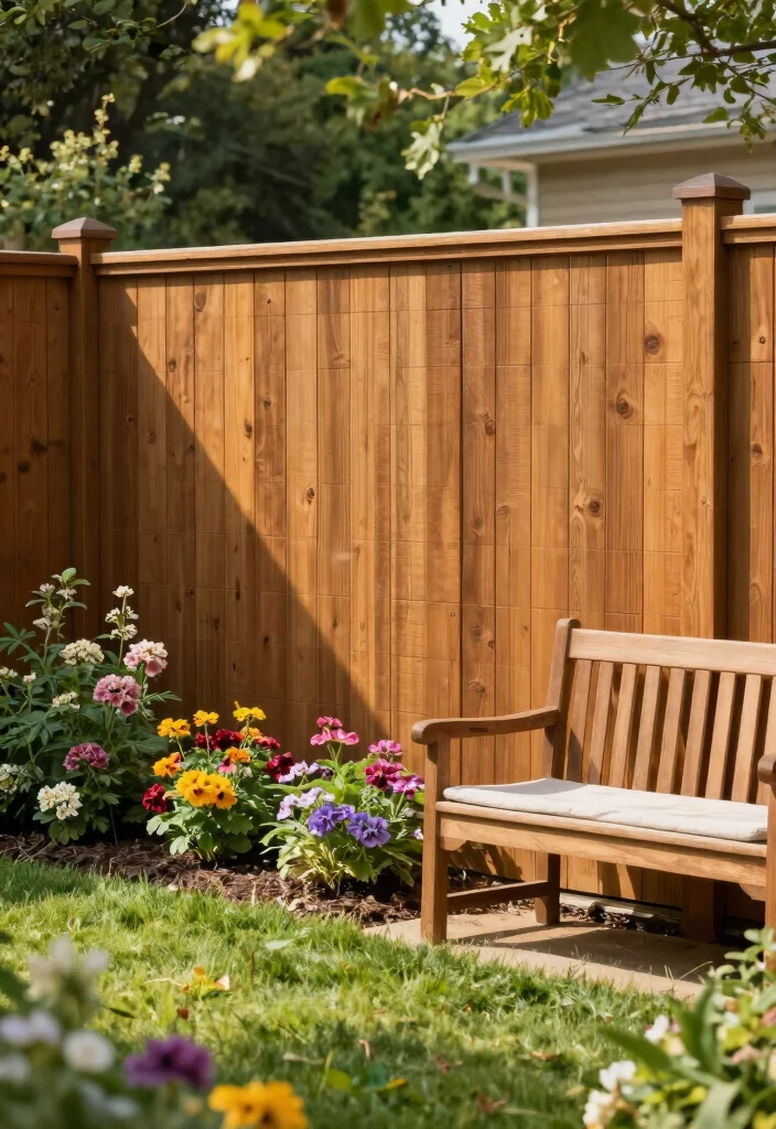 17 Slat Fence Horizontal Ideas With Sleek Modern Lines 6 17 Slat Fence Horizontal Ideas With Sleek Modern Lines - 6. Classic Cedar Slat Fence 1