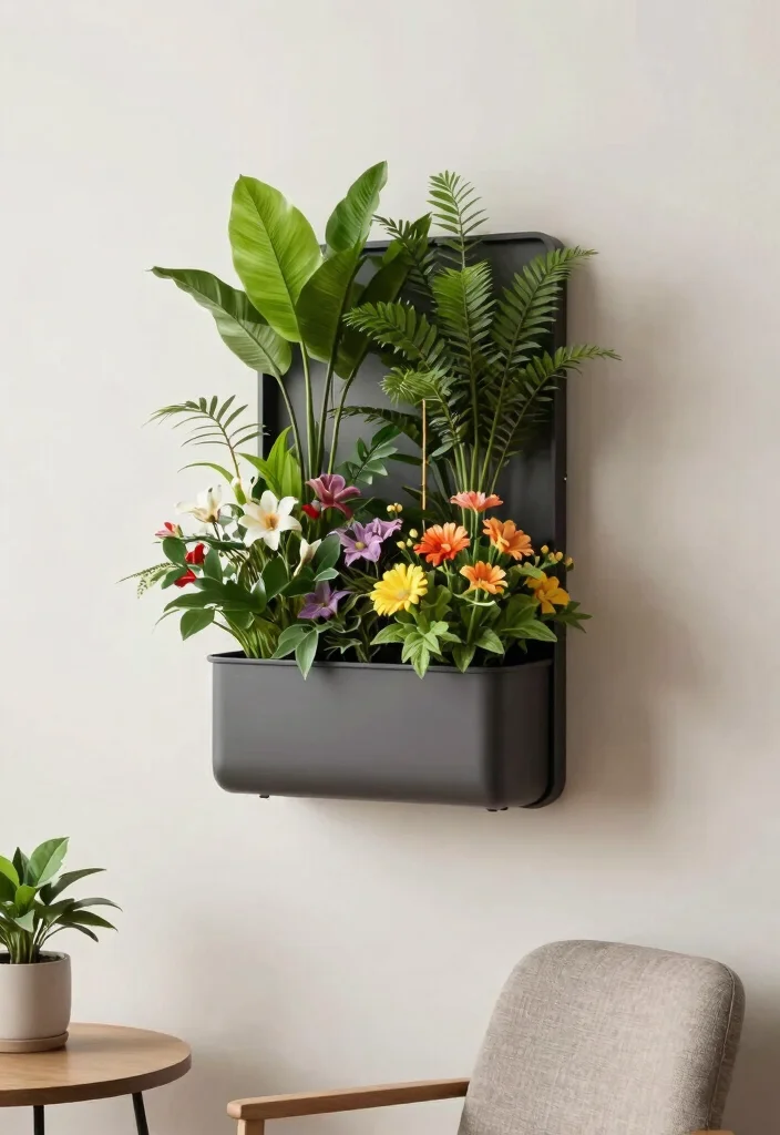 17 Vertical Garden Wall Planter Ideas That Save Space - 4. Vertical Wall Planter for Small Spaces 1