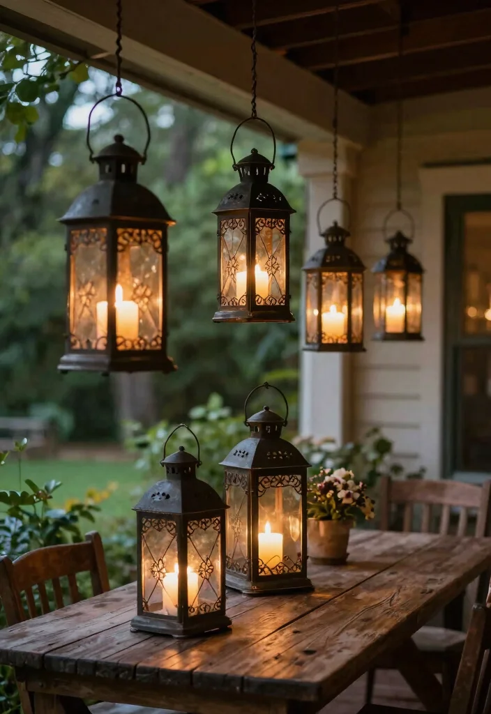 17 Vintage Porch Decor Ideas With Timeless Appeal 4 17 Vintage Porch Decor Ideas With Timeless Appeal - 4. Vintage Lanterns 1