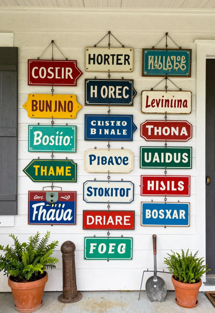 17 Vintage Porch Decor Ideas With Timeless Appeal 7 17 Vintage Porch Decor Ideas With Timeless Appeal - 7. Vintage Signs 1