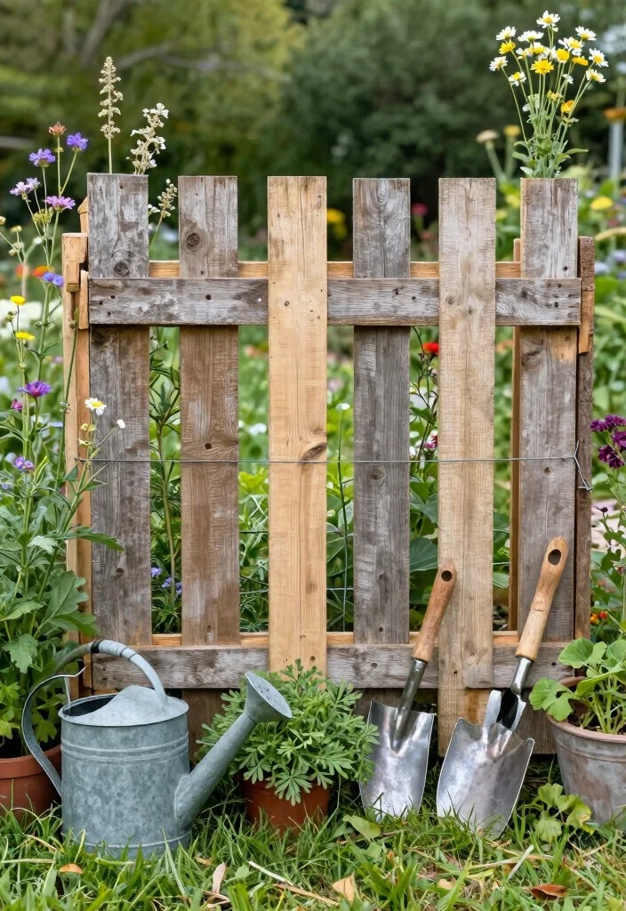 17 Wood and Wire Fence 2026 Trending Ideas With Rustic Appeal 12 17 Wood and Wire Fence 2026 Trending Ideas With Rustic Appeal - 12. Repurposed Materials 1