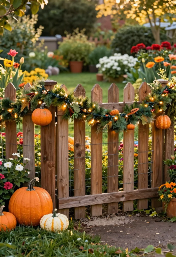 17 Wood and Wire Fence 2026 Trending Ideas With Rustic Appeal 17 17 Wood and Wire Fence 2026 Trending Ideas With Rustic Appeal - 17. Seasonal Decor Integration 1