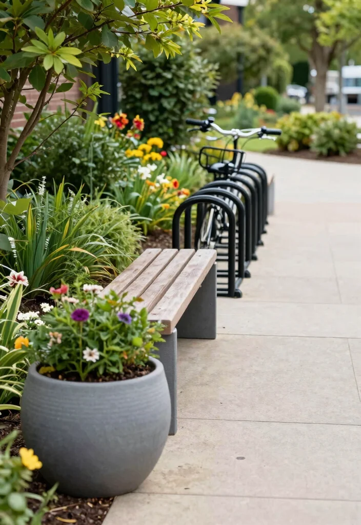 18 Front Porch Walkway Ideas That Welcome Beautifully 15 18 Front Porch Walkway Ideas That Welcome Beautifully - 15. Functional Path Accessories 1