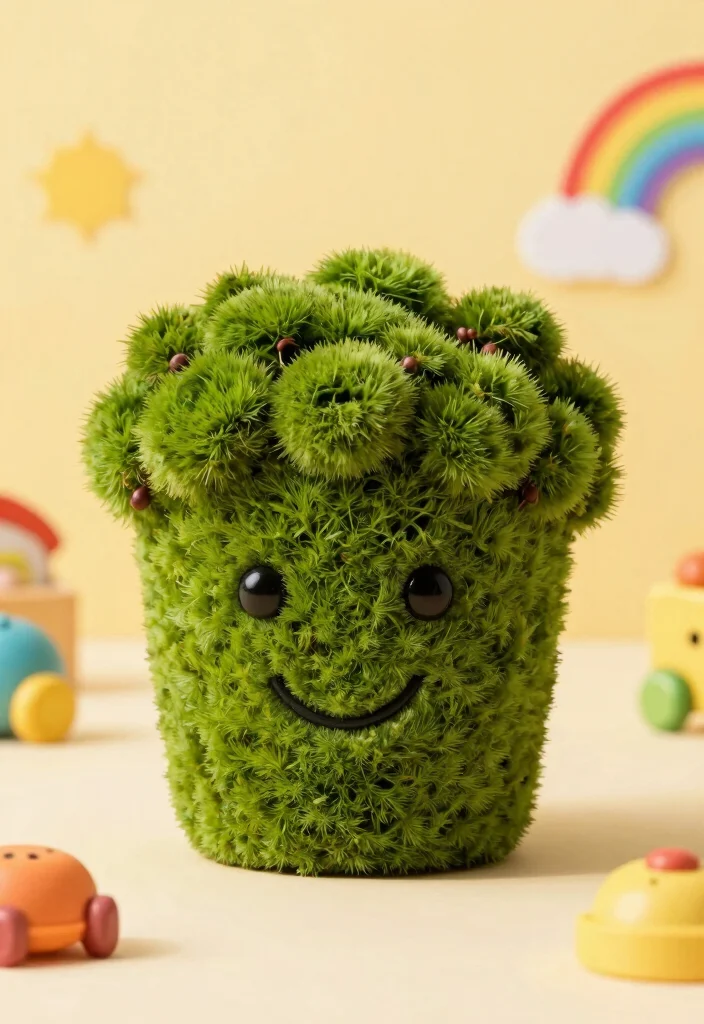 18 Head Planter Ideas With Artsy Garden Style - 10. The Fun Face Planter with Hair 1