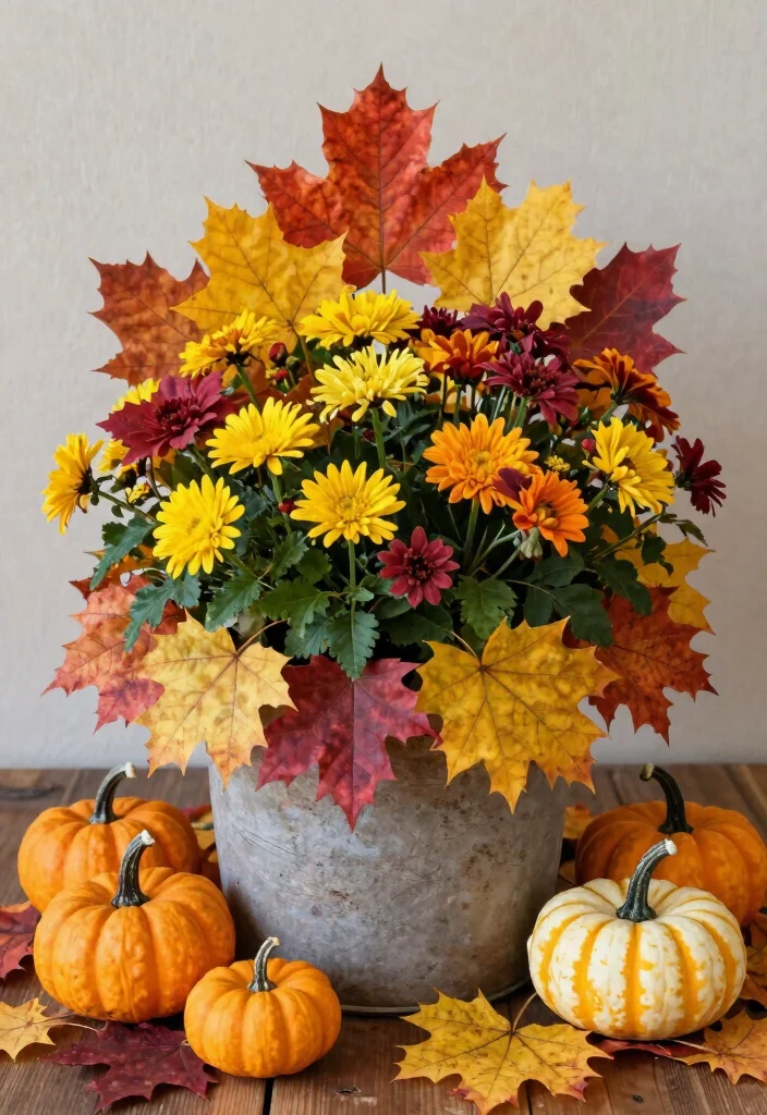 18 Head Planter Ideas With Artsy Garden Style - 14. The Seasonal Head Planter 1