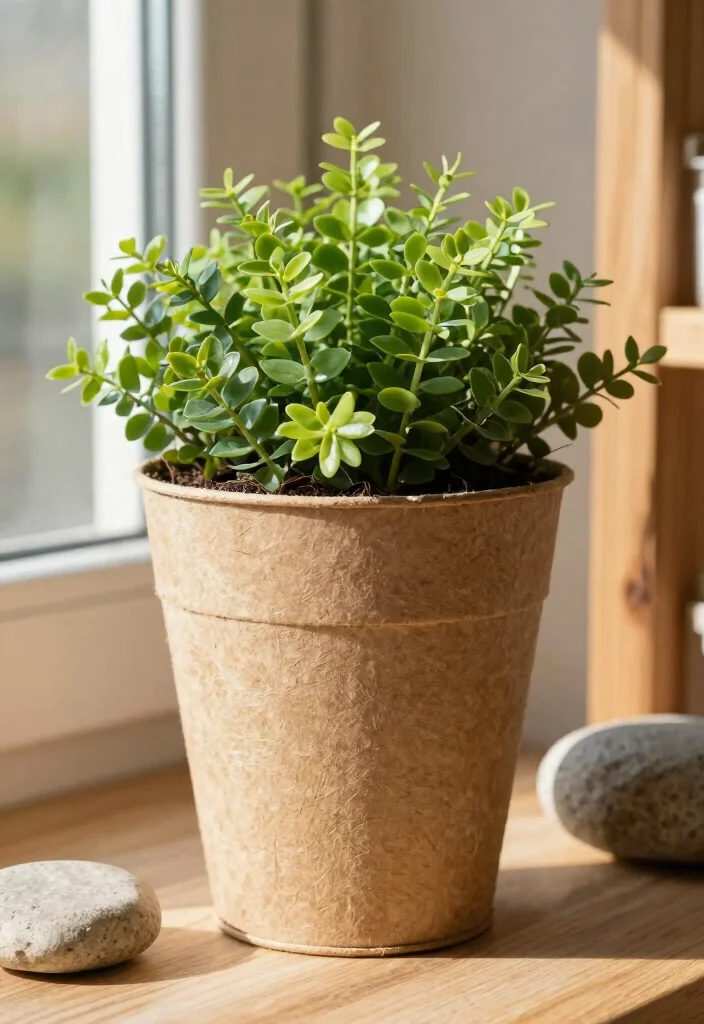 18 Head Planter Ideas With Artsy Garden Style - 15. The Eco-Friendly Planter 1