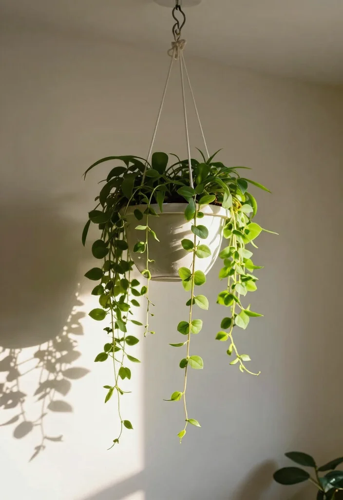 18 Head Planter Ideas With Artsy Garden Style - 16. The Hanging Head Planter 1