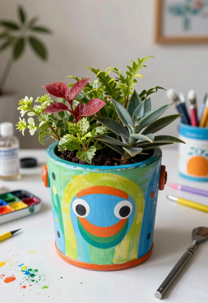18 Head Planter Ideas With Artsy Garden Style - 17. The DIY Head Planter 1