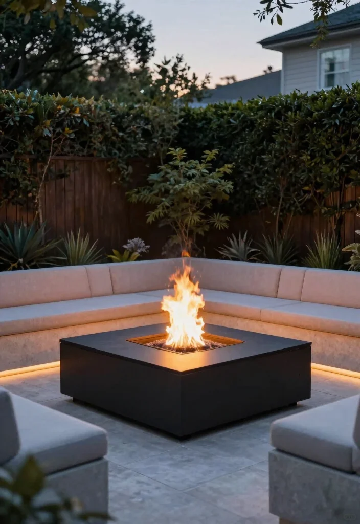 18 In Ground Fire Pit Ideas Backyard Designs Will Love - 16. Elevated Fire Pit 1