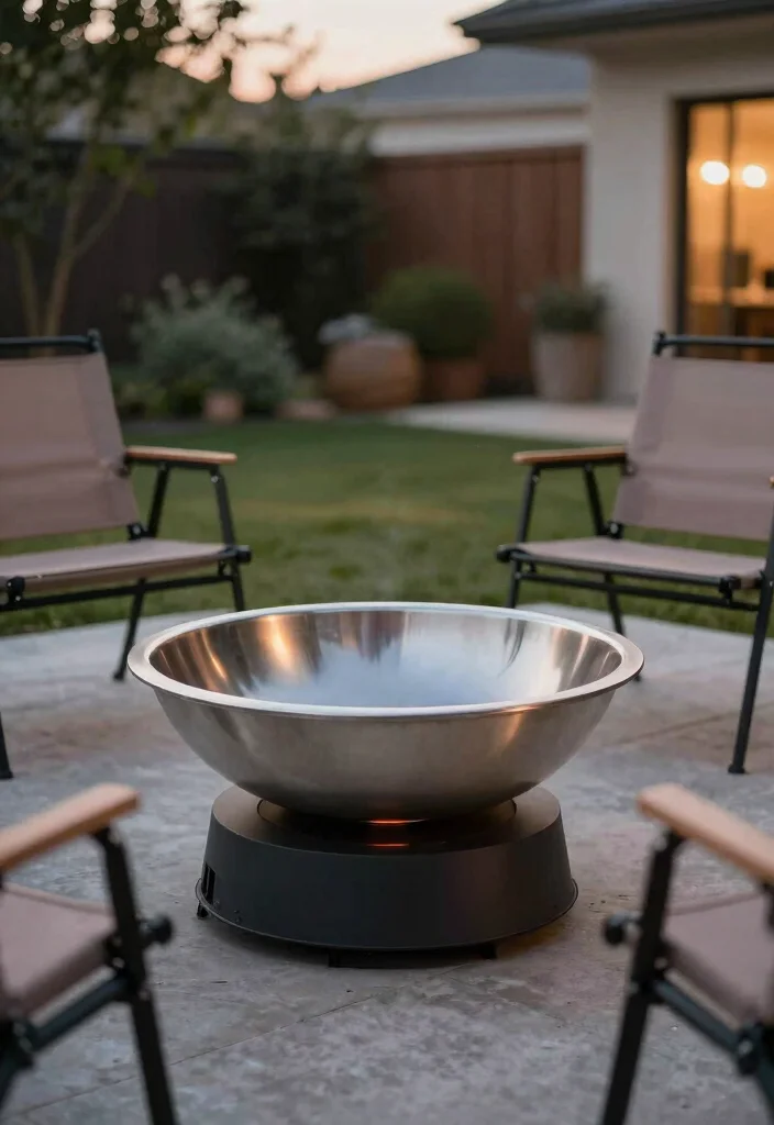18 In Ground Fire Pit Ideas Backyard Designs Will Love - 18. Portable Fire Pit 1