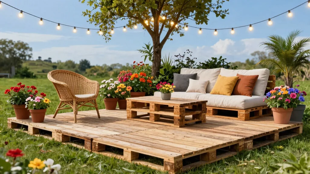 18 Pallet Patio Decks Ideas That Look Budget Friendly & Chic