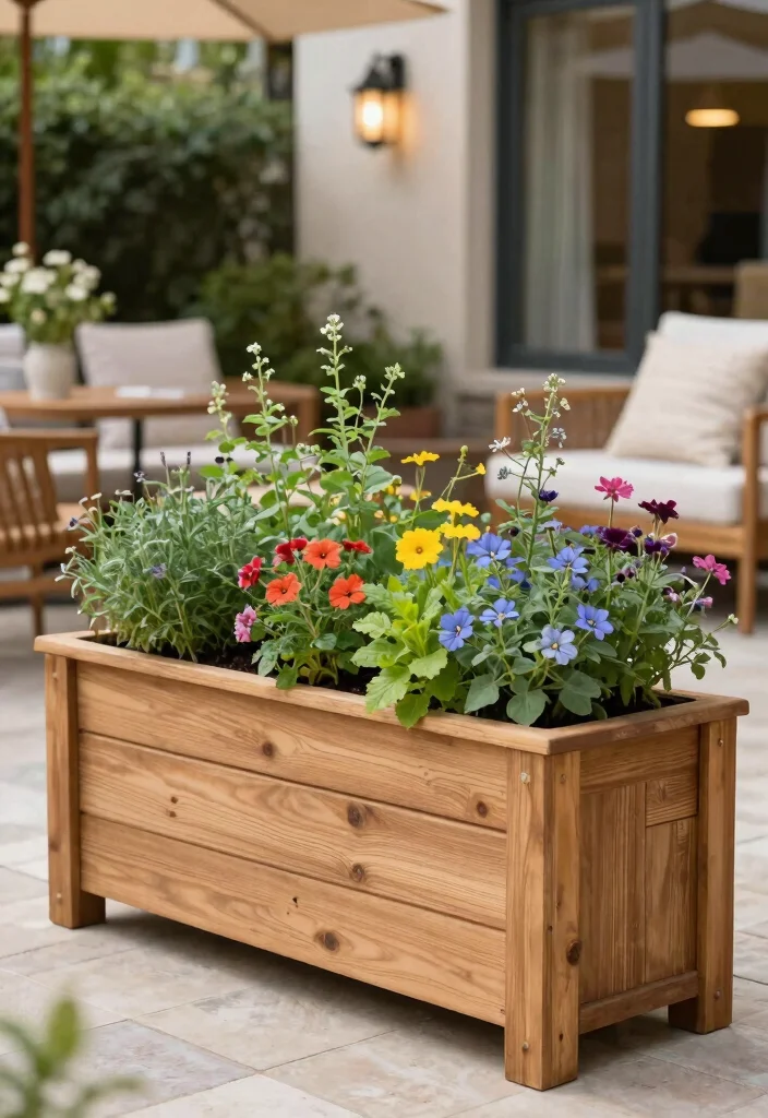 18 Planter With Stand Ideas That Elevate Your Greenery - 12. Elevated Planter Boxes 1