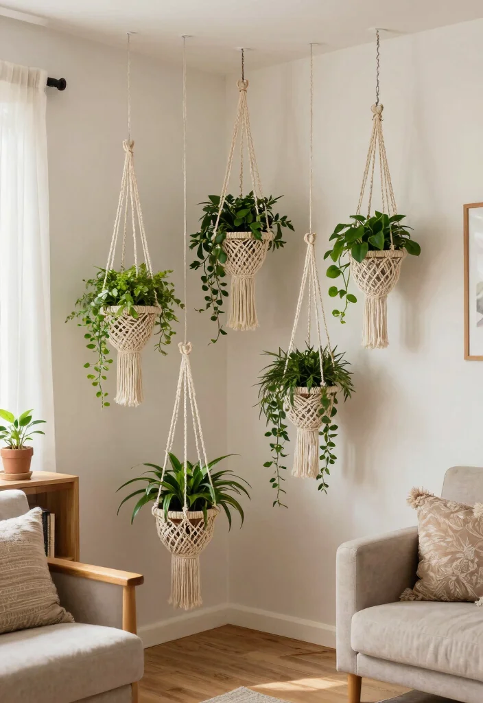 18 Planter With Stand Ideas That Elevate Your Greenery - 5. Hanging Planter Stands 1