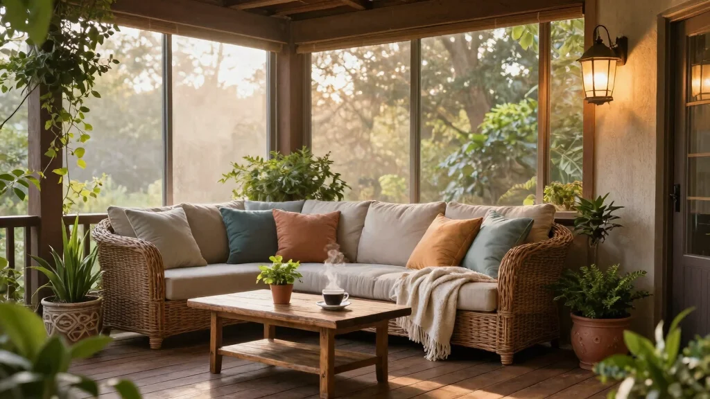 18 Screened in Front Porch Ideas for Bug Free Comfort